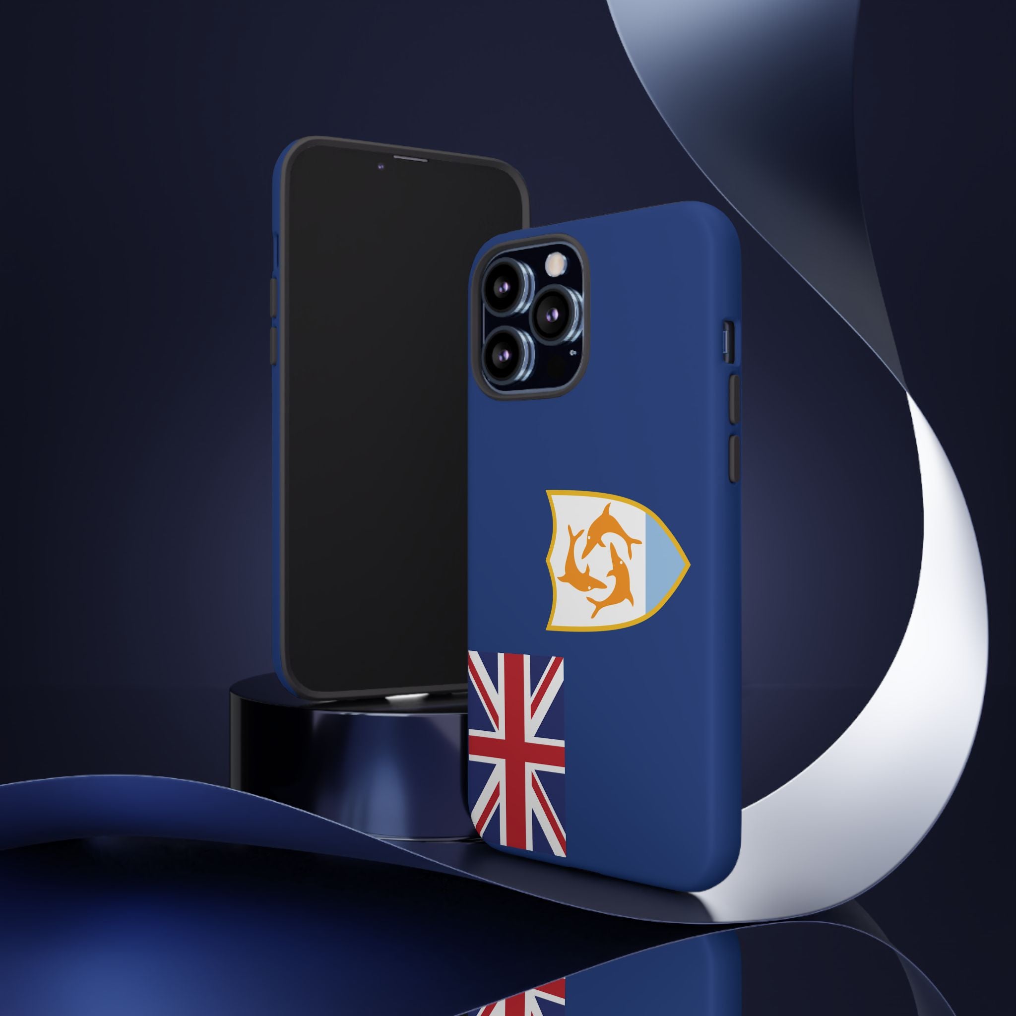 Anguilla Flag Tough Phone Case