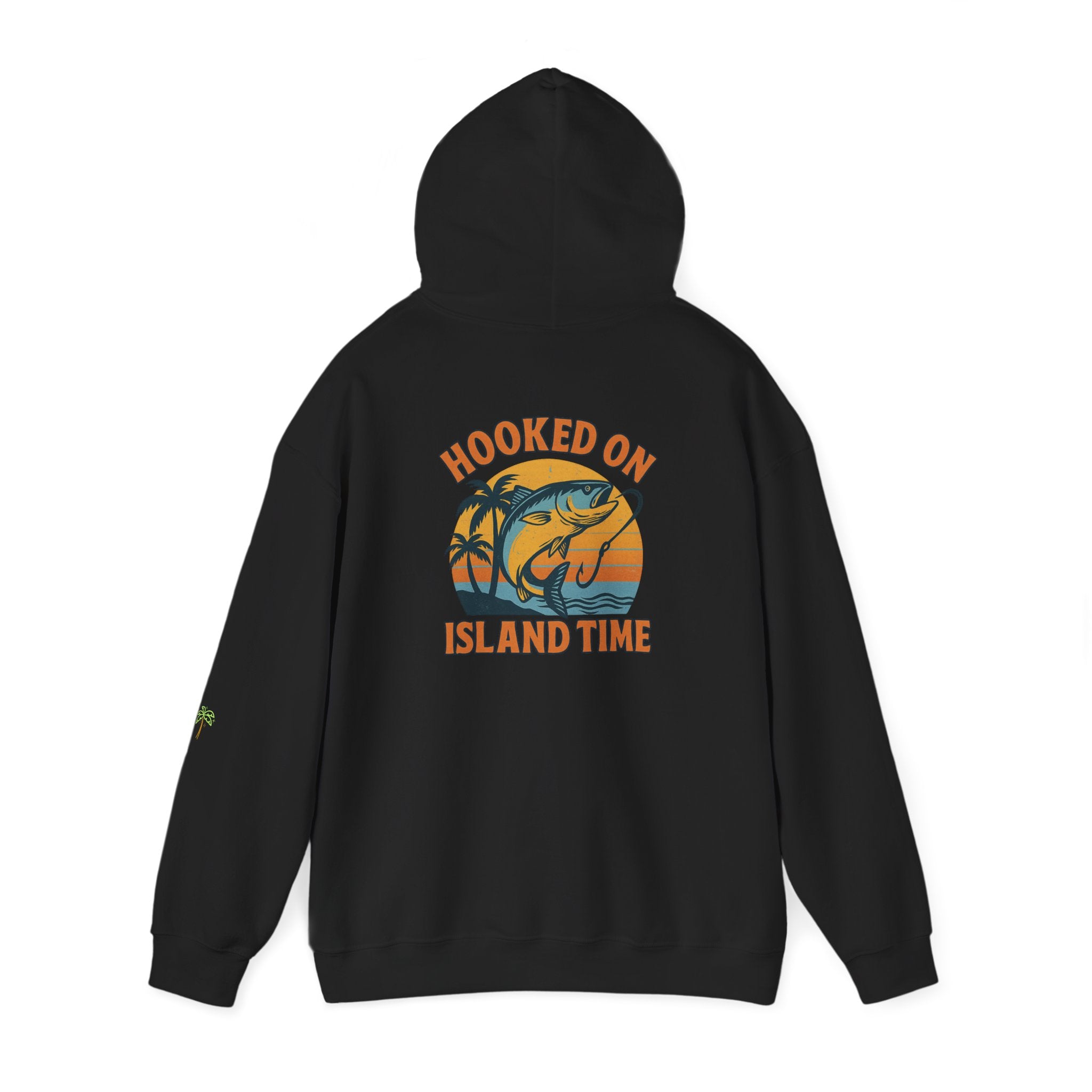 Hook on Island Time Fishin Hooded Sweatshirt - Irie Blues Boutique