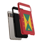 Grenada Flag Tough Phone Case - Irie Blues Boutique