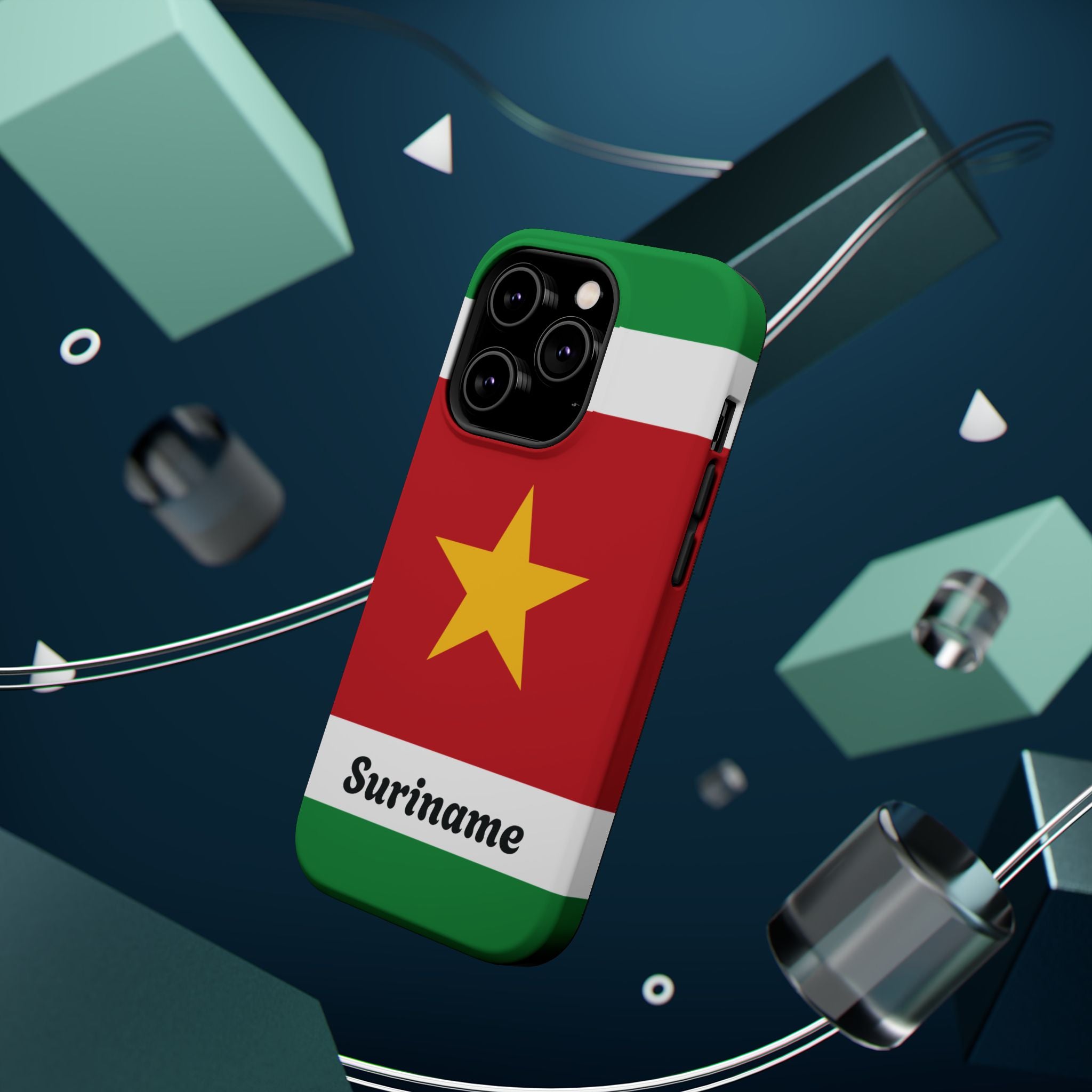 Suriname Flag Magnetic Case - Irie Blues Boutique