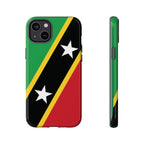 Saint Kitts and Nevis Flag Tough Phone Case - Irie Blues Boutique