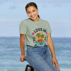 Love In Paradise Couples Personalized Date T-Shirt - Irie Blues Boutique