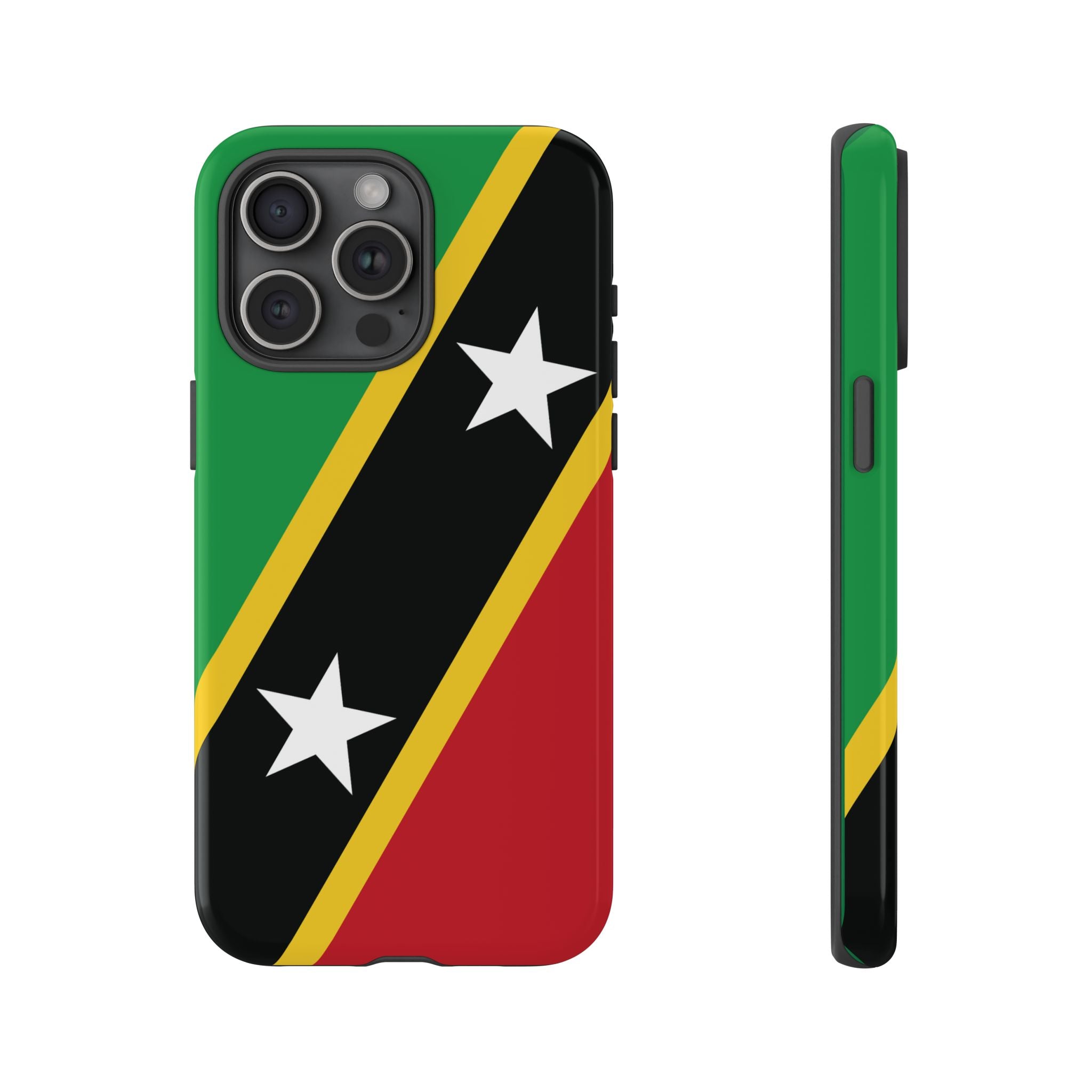 Saint Kitts and Nevis Flag Tough Phone Case