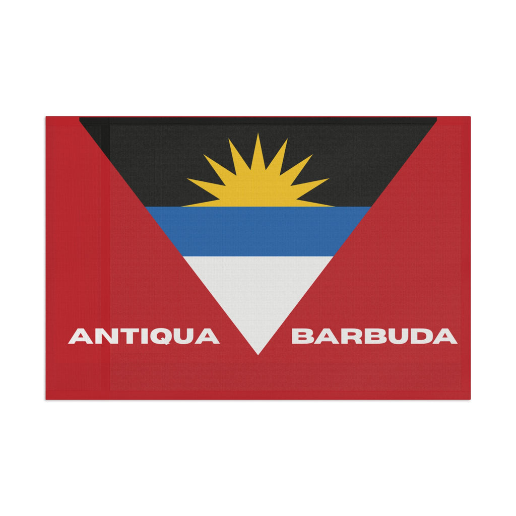 Antigua and Barbuda Flag Wall Art - Irie Blues Boutique