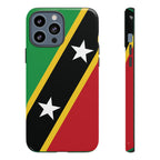 Saint Kitts and Nevis Flag Tough Phone Case - Irie Blues Boutique