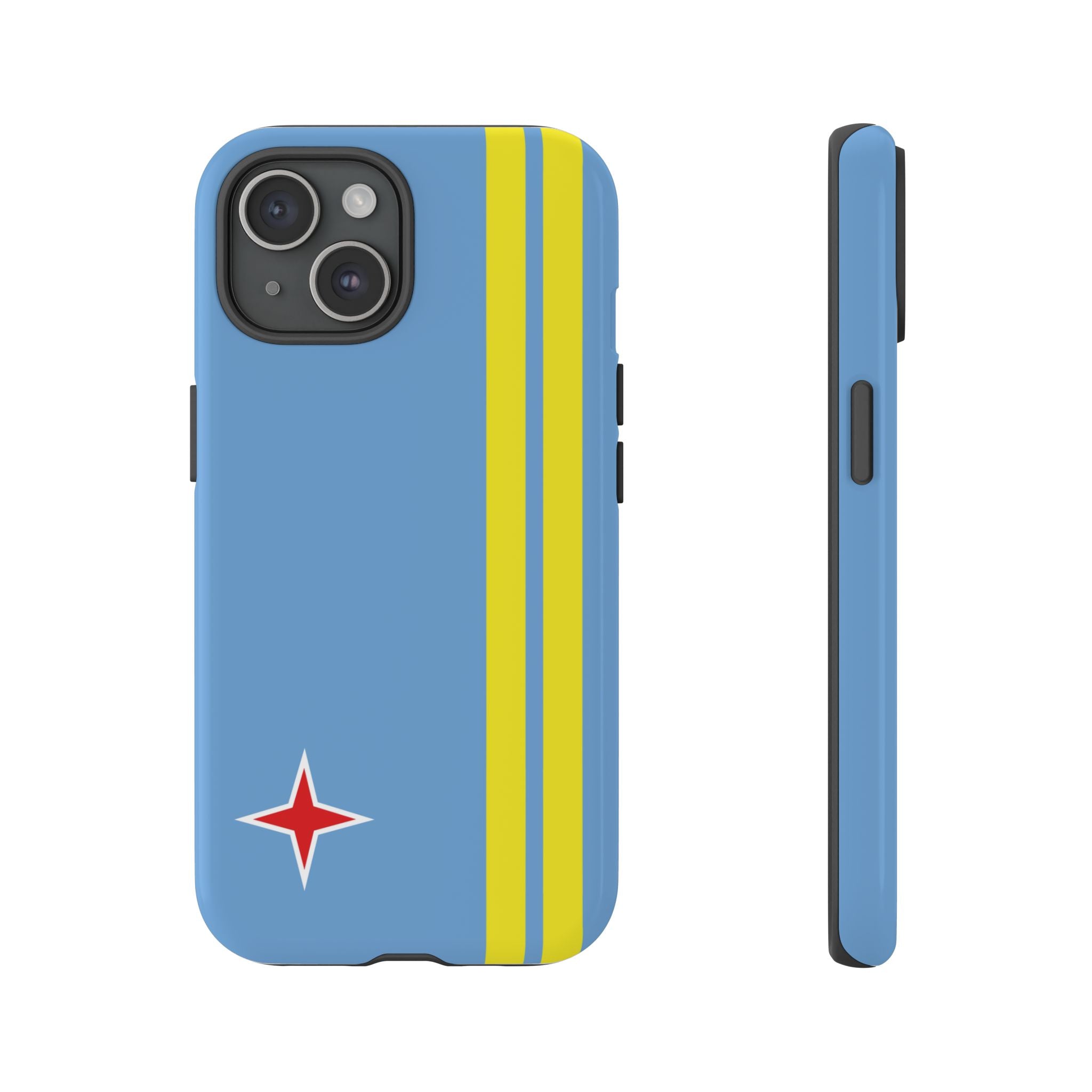 Aruba Flag Tough Phone Case - Irie Blues Boutique