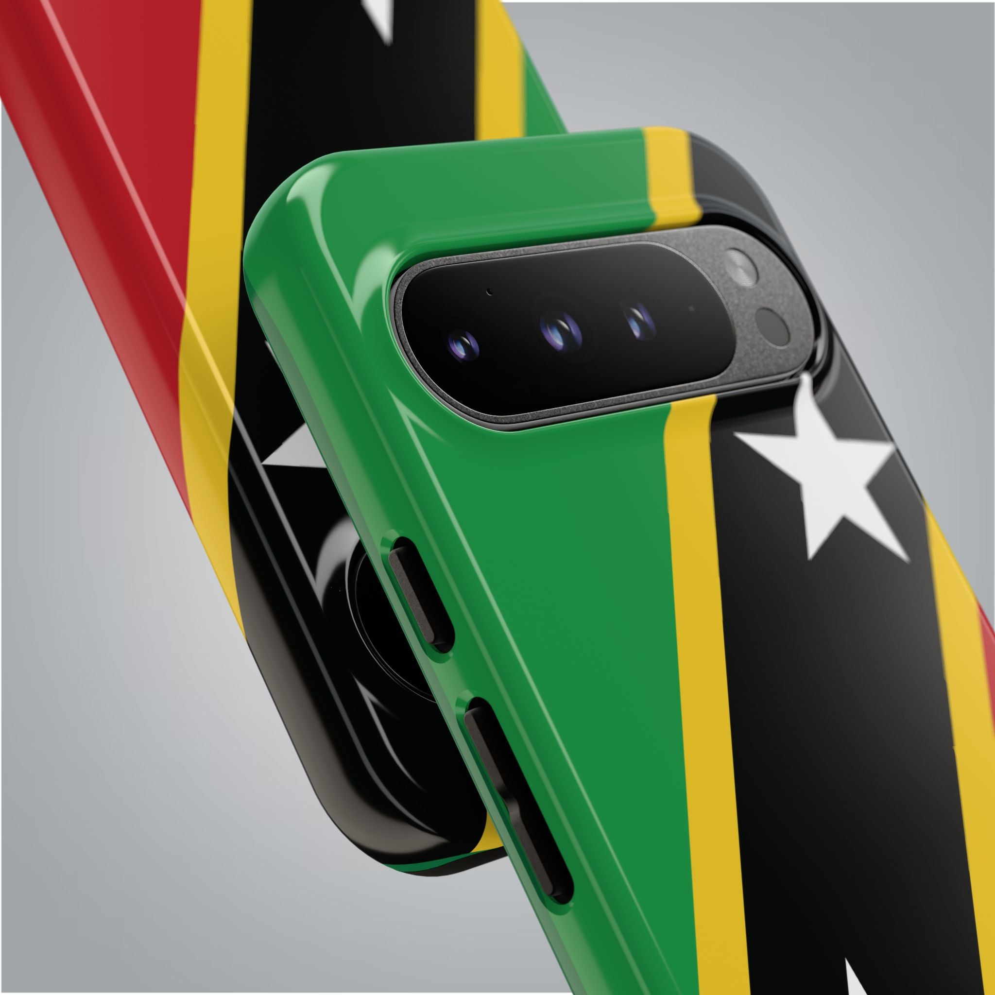 Saint Kitts and Nevis Flag Tough Phone Case