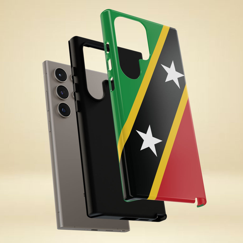 Saint Kitts and Nevis Flag Tough Phone Case