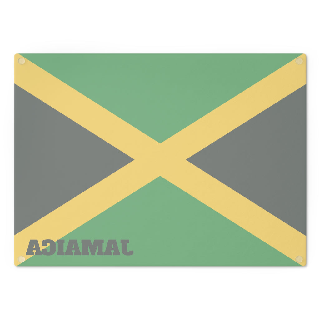Jamaican Flag Cutting Board - Irie Blues Boutique