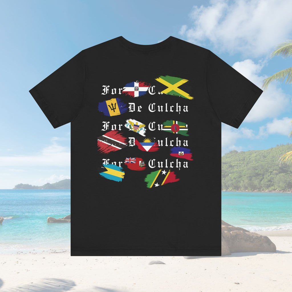 For The Culture Caribbean Flags Unisex T-Shirt - Irie Blues Boutique