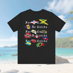 For The Culture Caribbean Flags Unisex T-Shirt - Irie Blues Boutique