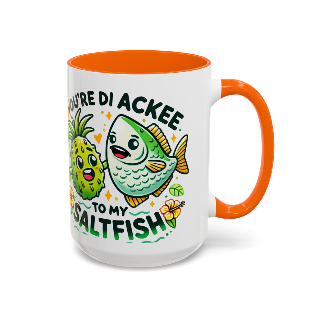 Funny Ackee & Saltfish Coffee Mug - Irie Blues Boutique