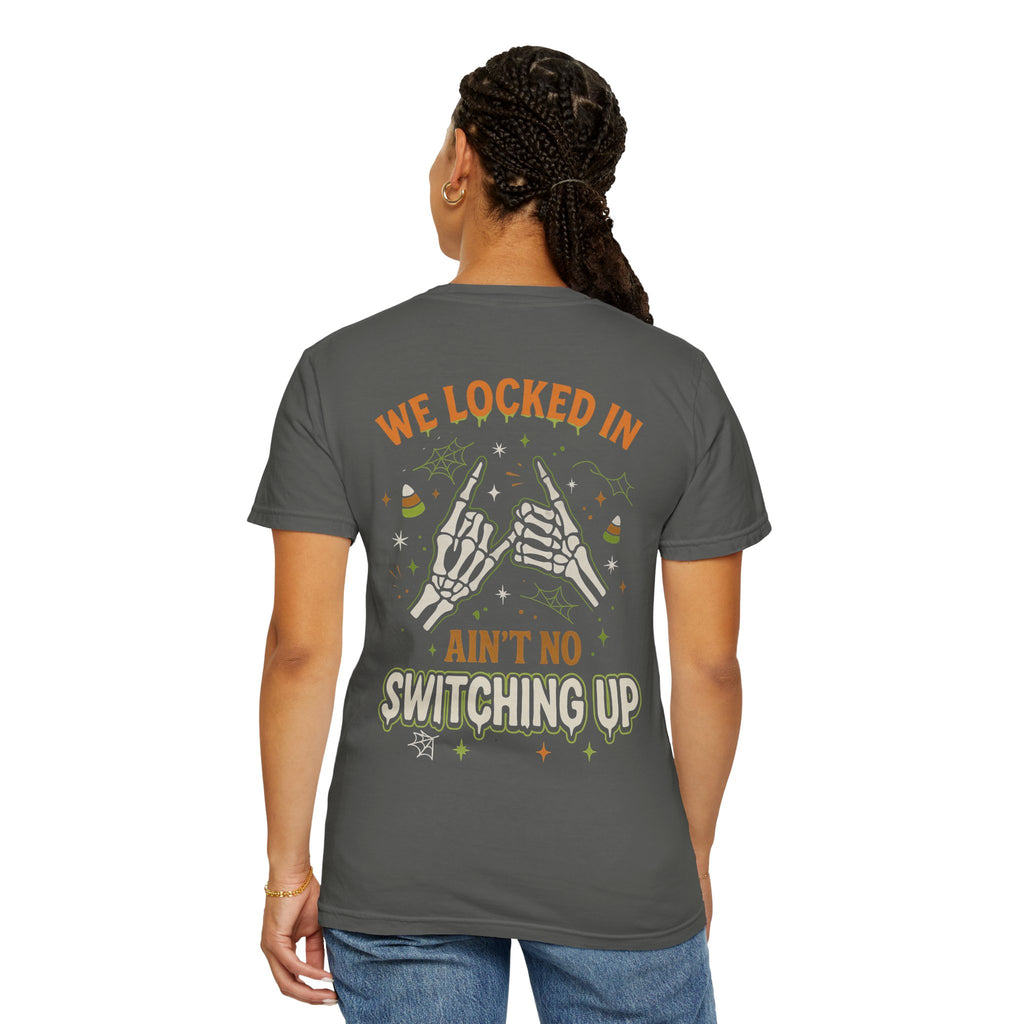 We Locked In Aint No Switching Up Skeleton Hands T-Shirt for Couples,  Holiday Gift, Matching Outfits, Relationship Apparel - Irie Blues Boutique