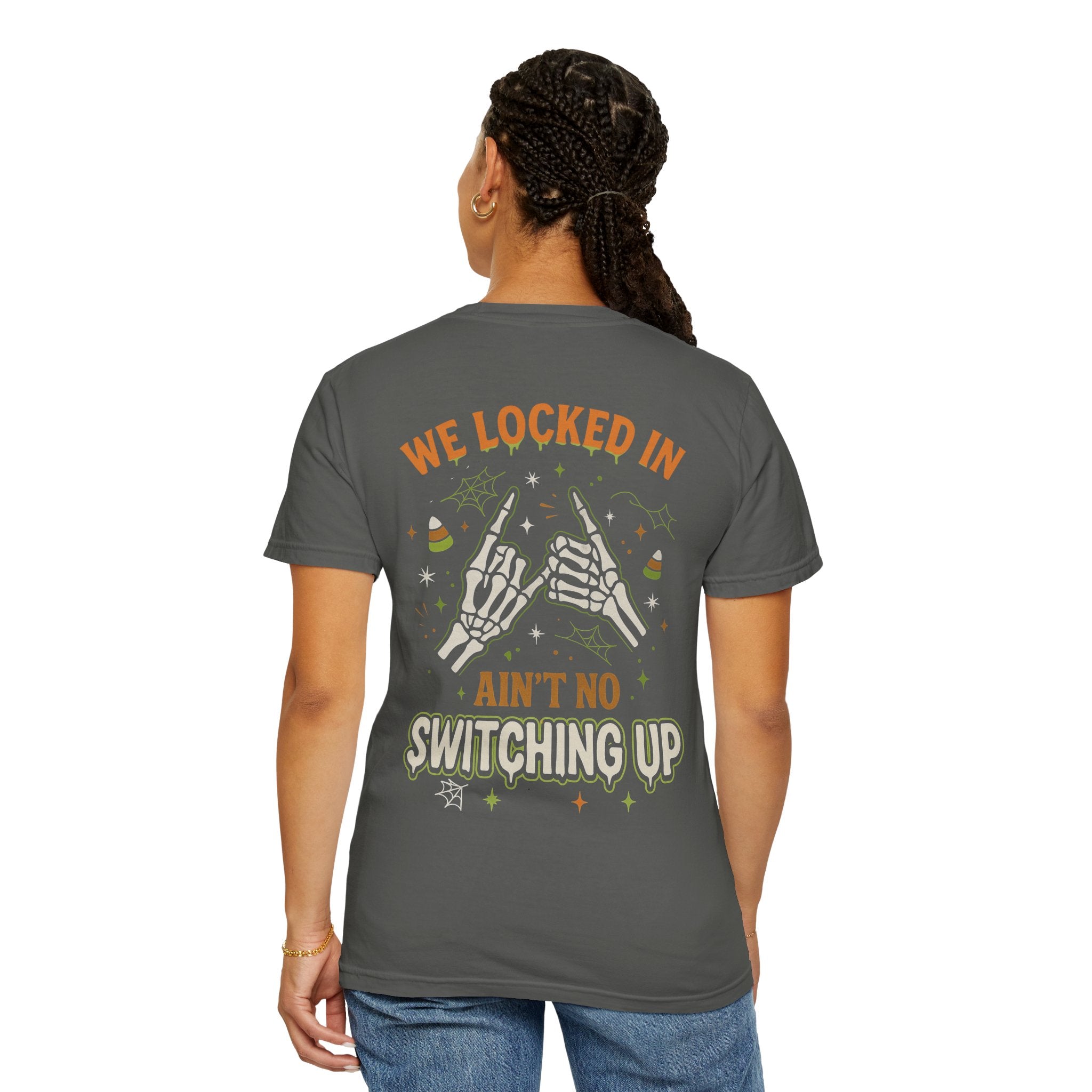 We Locked In Aint No Switching Up Skeleton Hands T-Shirt for Couples,  Holiday Gift, Matching Outfits, Relationship Apparel - Irie Blues Boutique