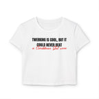 Caribbean Gal Wine Women's Baby Tee - Irie Blues Boutique