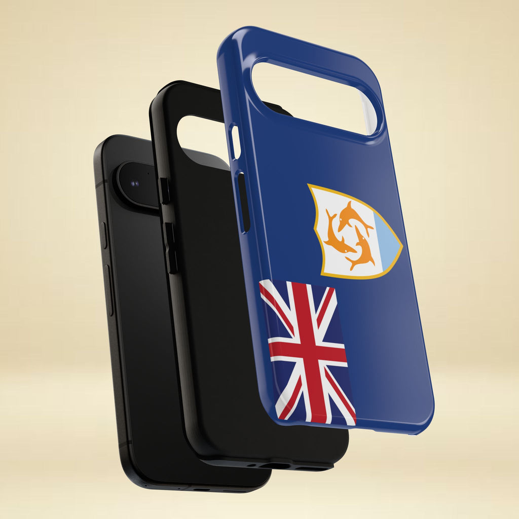 Anguilla Flag Tough Phone Case