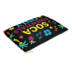 Soca Essentials Pouch - Colorful Accessory Case for Festivals, Travel, Beach Days, Gift Idea, Music Lovers - Irie Blues Boutique