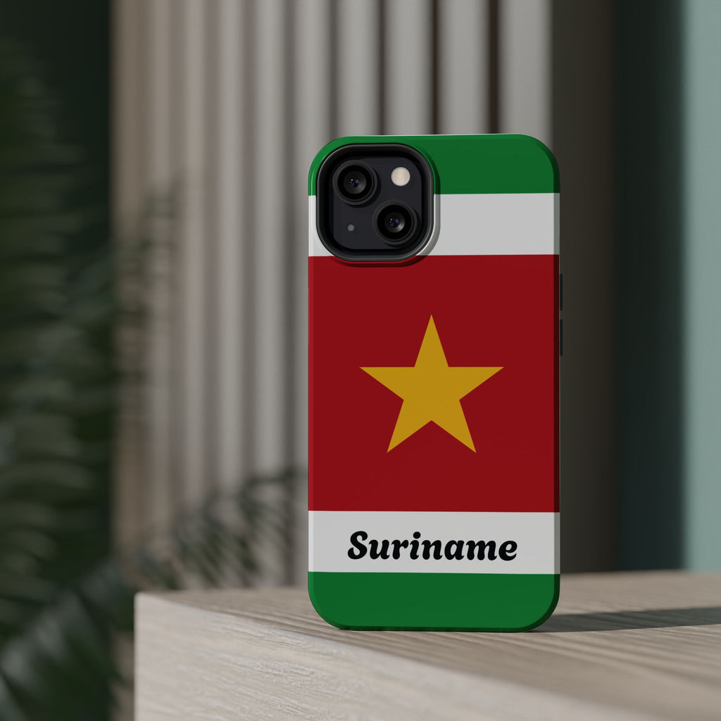 Suriname Flag Magnetic Case - Irie Blues Boutique