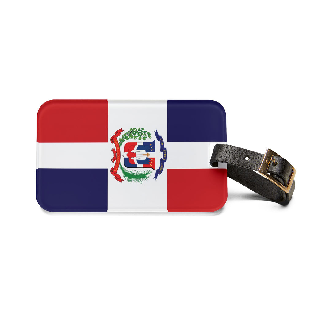 Dominican Republic Flag Luggage Tag