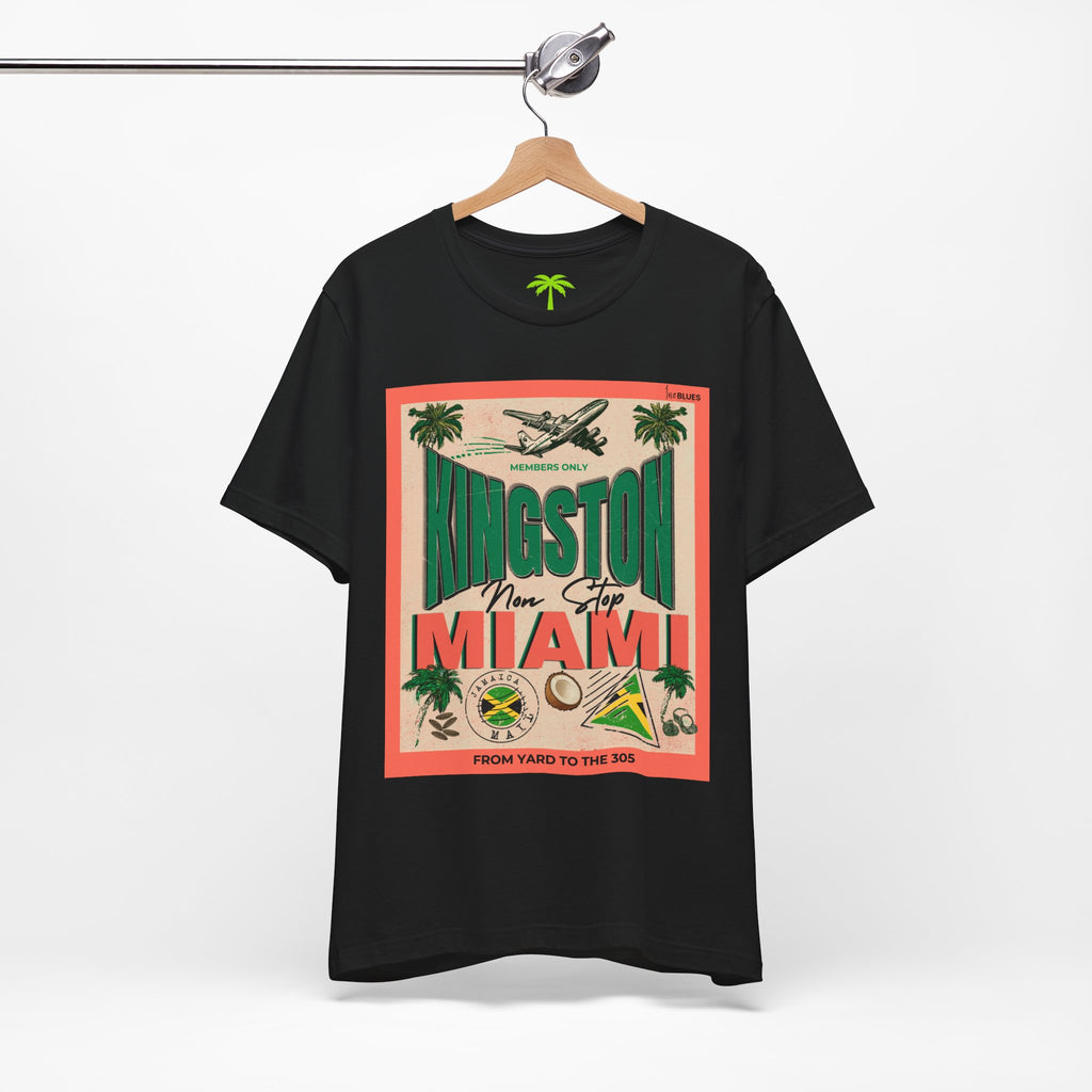 Kingston to Miami Vintage Travel T-Shirt - Irie Blues Boutique