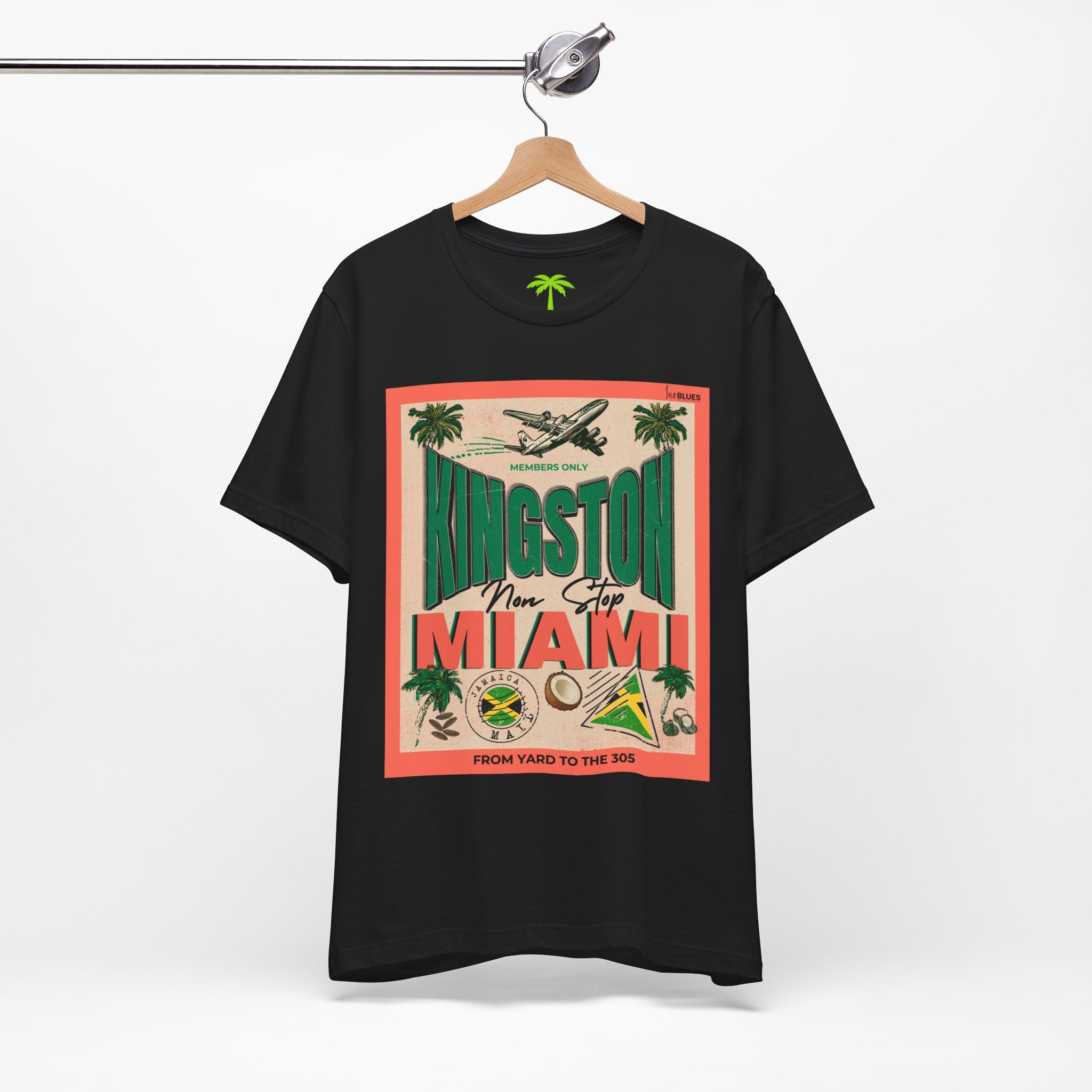 Kingston to Miami Vintage Travel T-Shirt - Irie Blues Boutique