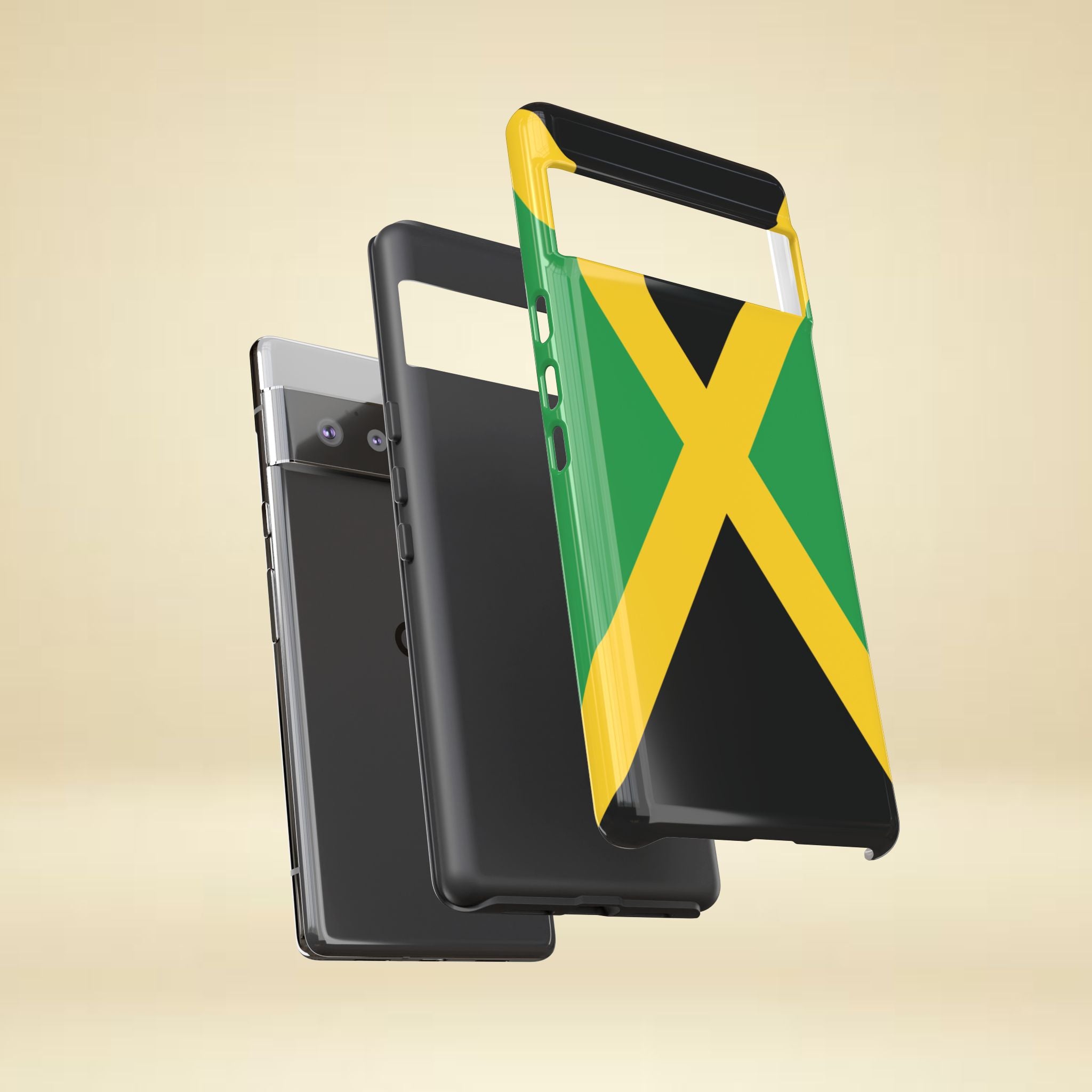 Jamaica Flag Tough Phone Case