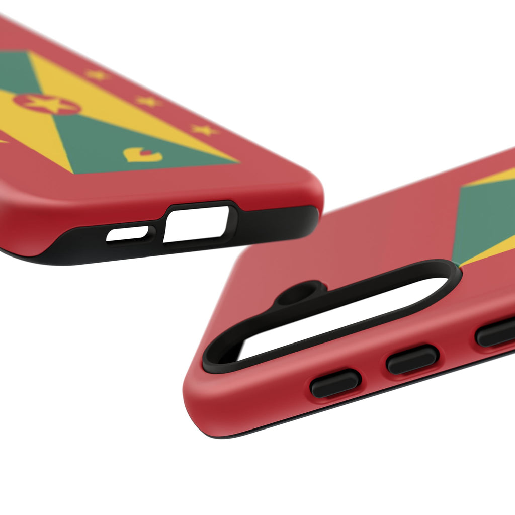 Grenada Flag Tough Phone Case - Irie Blues Boutique