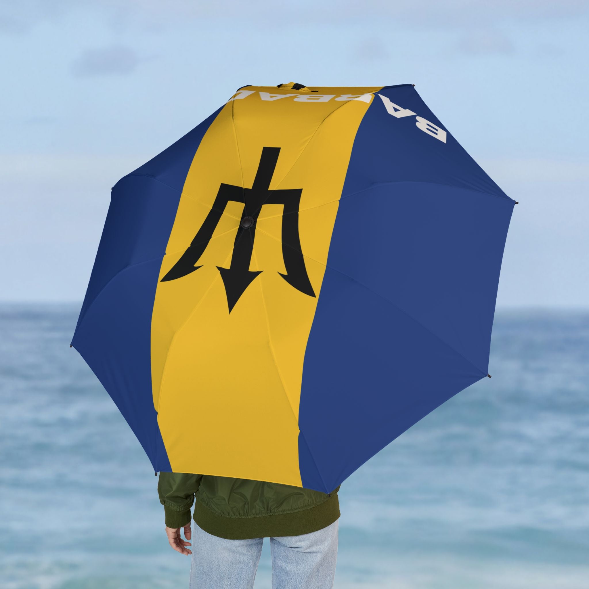 Barbados Flag Umbrella