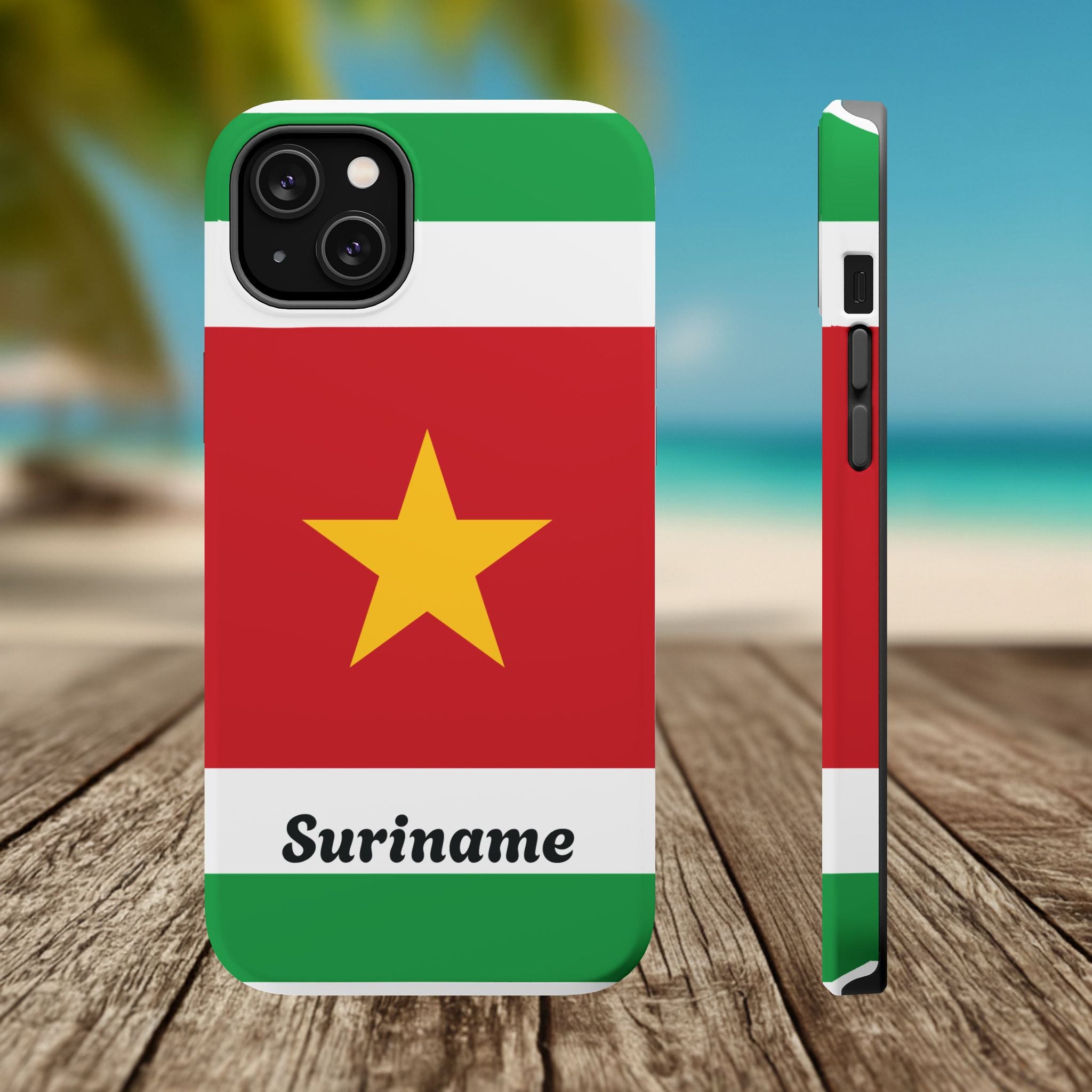 Suriname Flag Magnetic Case - Irie Blues Boutique