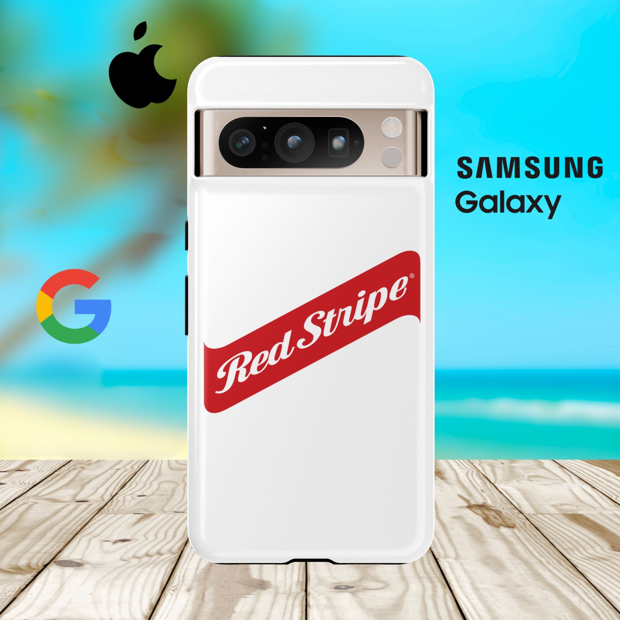 Jamaican Red Stripe Beer Logo Tough Case - Irie Blues Boutique