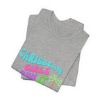 Caribbean Gyals Run It Tee Retro Tee - Irie Blues Boutique