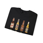 Vintage Retro Caribbean Beer Bottles Unisex Sweatshirt - Irie Blues Boutique