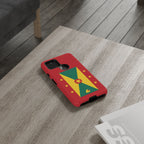 Grenada Flag Tough Phone Case - Irie Blues Boutique