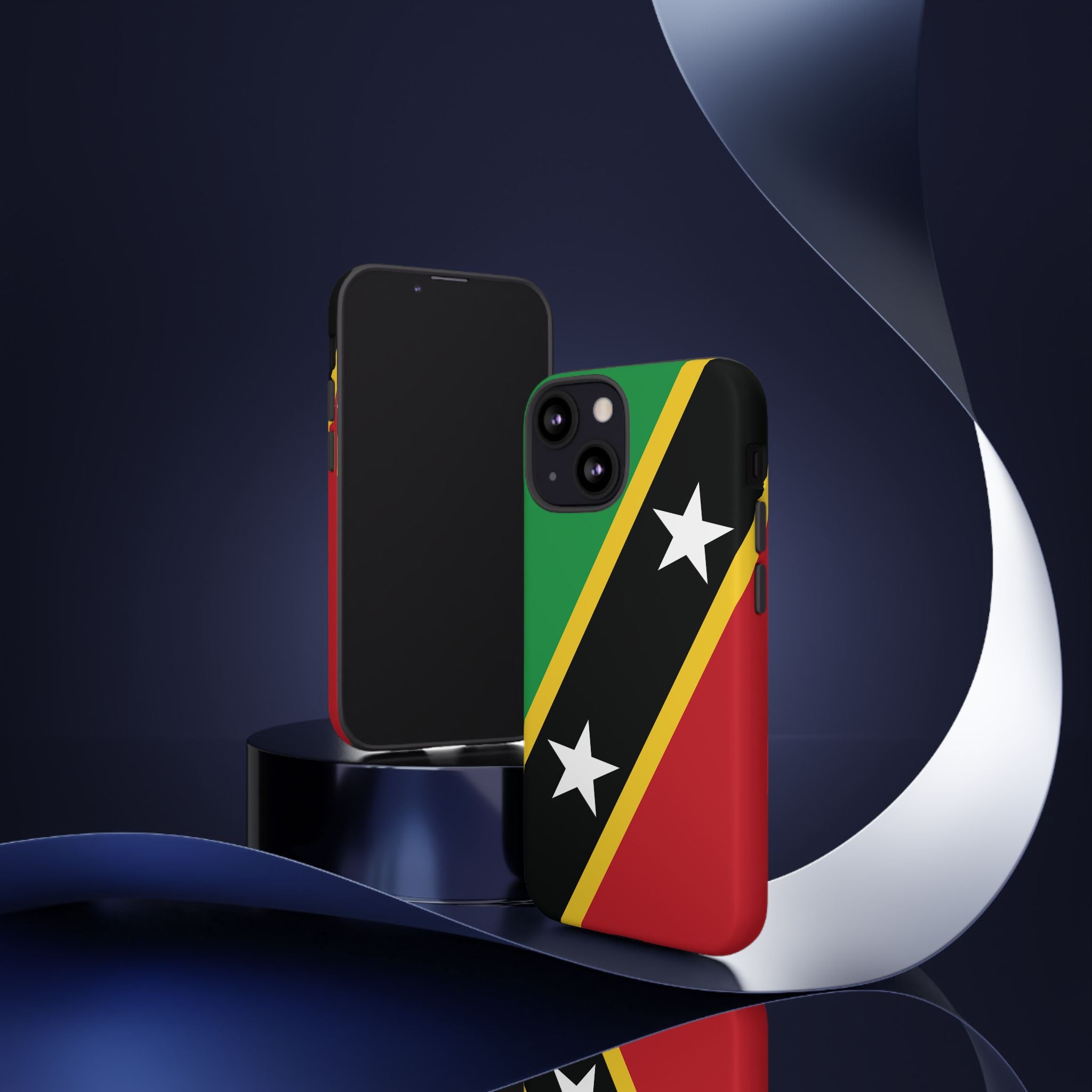 Saint Kitts and Nevis Flag Tough Phone Case