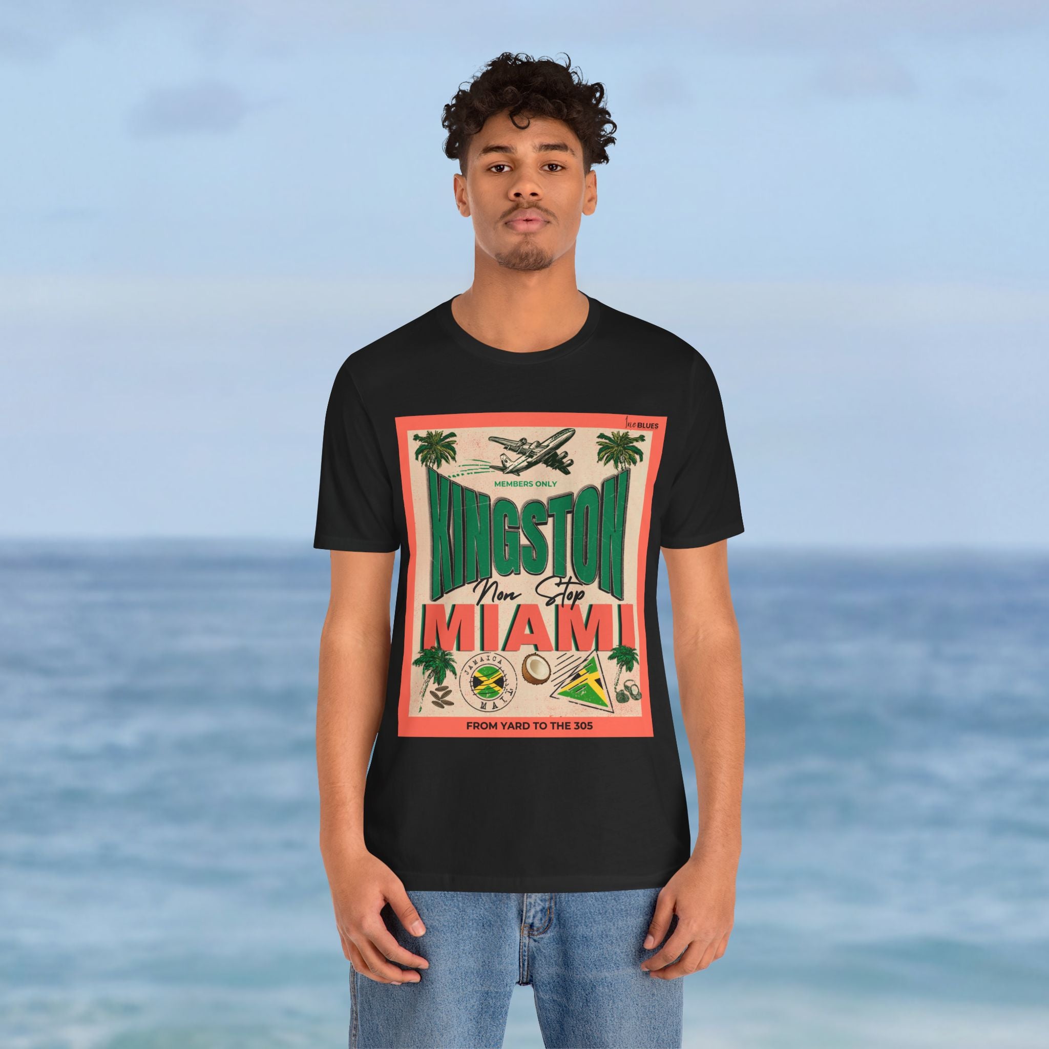 Kingston to Miami Vintage Travel T-Shirt - Irie Blues Boutique