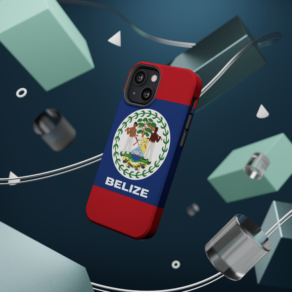 Belize Flag Magnetic Case - Irie Blues Boutique