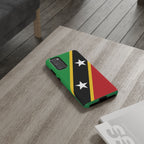 Saint Kitts and Nevis Flag Tough Phone Case