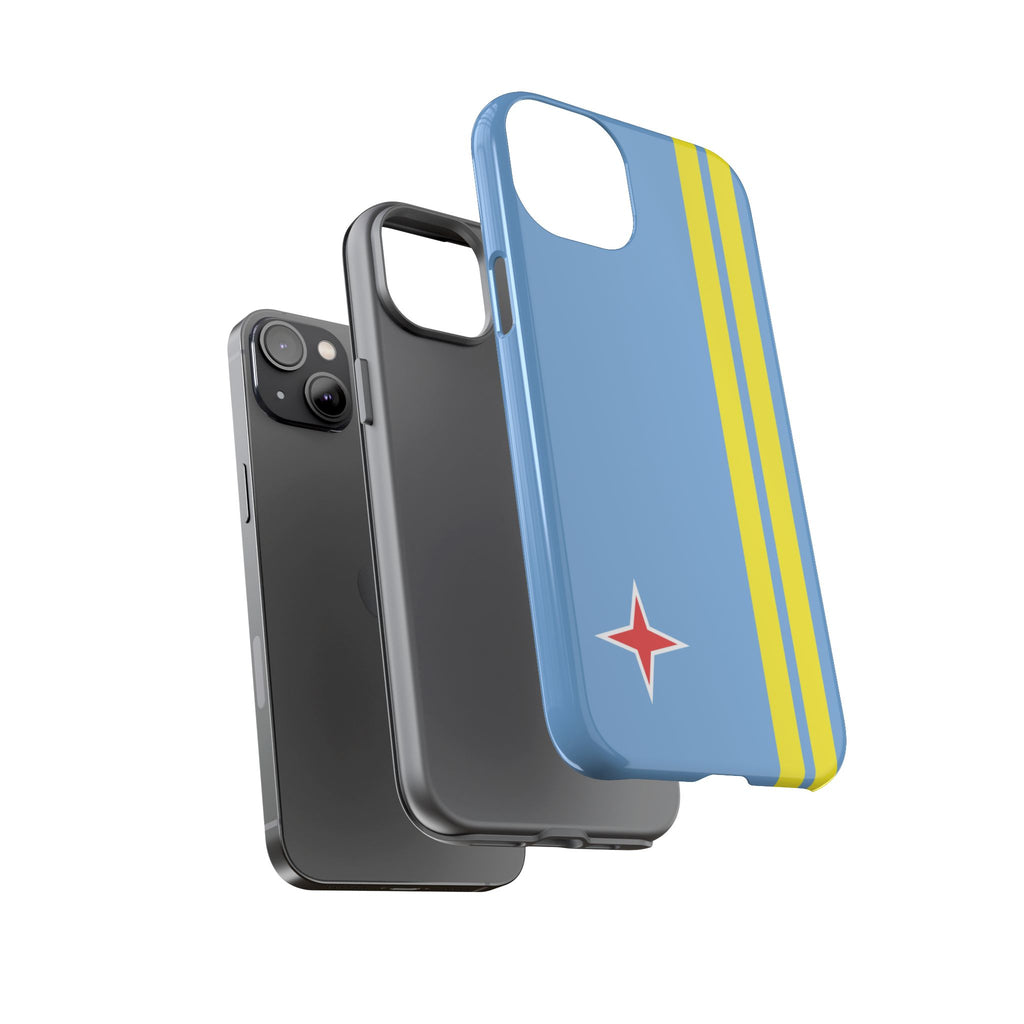 Aruba Flag Tough Phone Case - Irie Blues Boutique