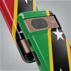 Saint Kitts and Nevis Flag Tough Phone Case