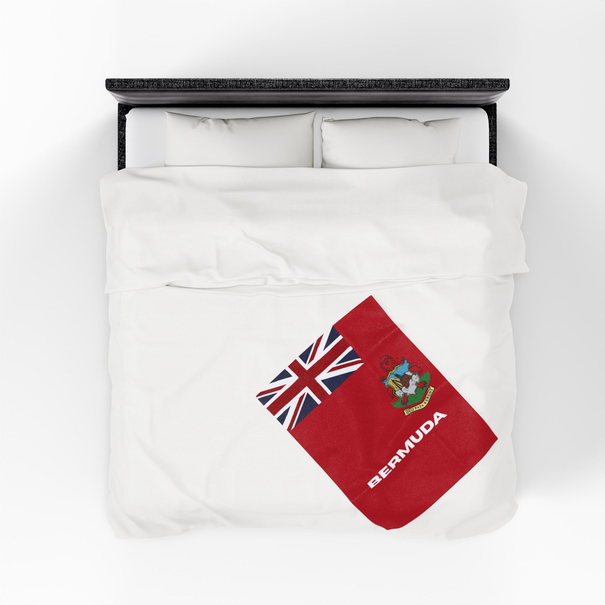 Bermuda Flag Velveteen Plush Blanket