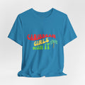 Caribbean Girls Run It Tee Reggae Retro Tee - Irie Blues Boutique