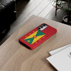 Grenada Flag Tough Phone Case - Irie Blues Boutique