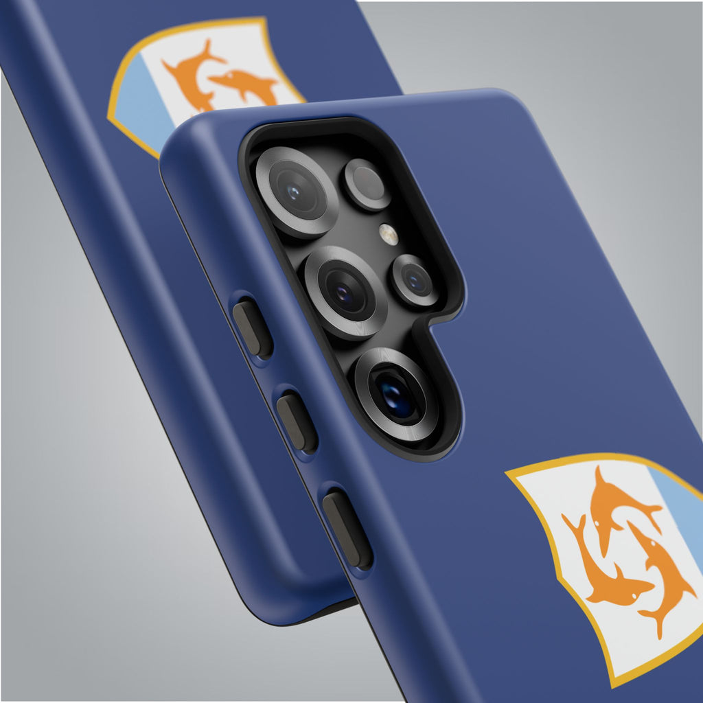 Anguilla Flag Tough Phone Case