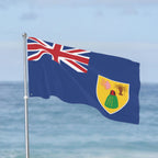 Turks & Caicos Flag Double Sided Flag