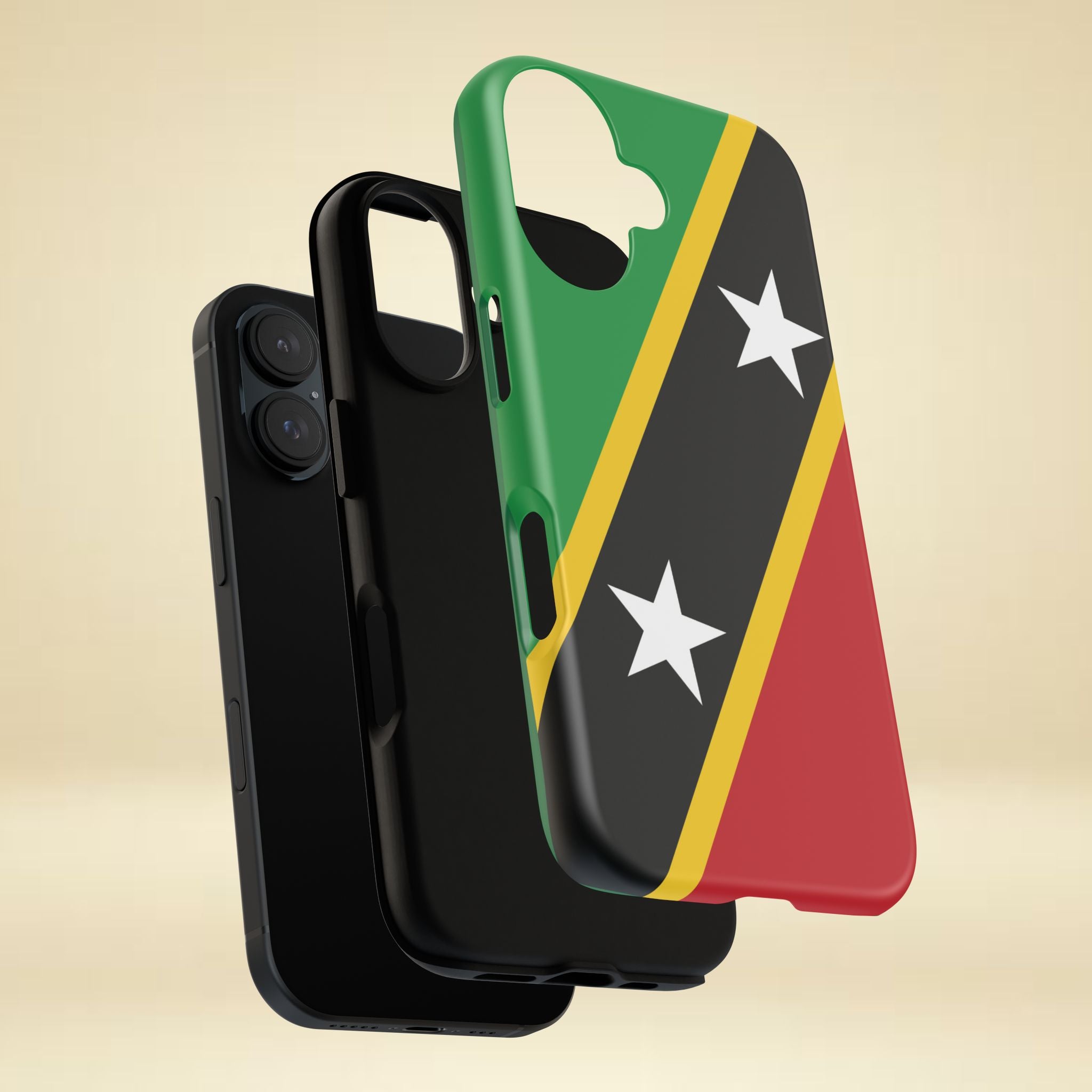 Saint Kitts and Nevis Flag Tough Phone Case