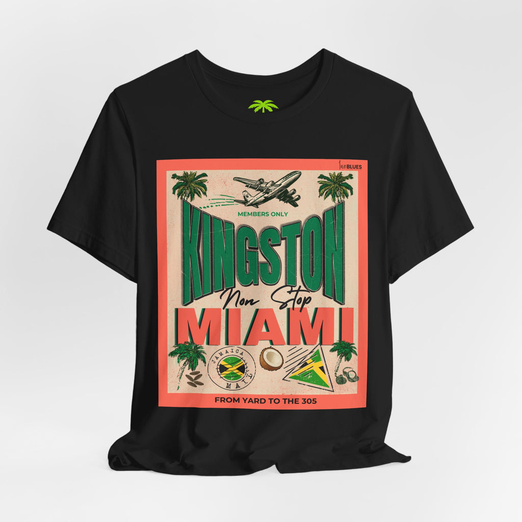 Kingston to Miami Vintage Travel T-Shirt - Irie Blues Boutique