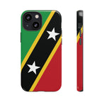 Saint Kitts and Nevis Flag Tough Phone Case