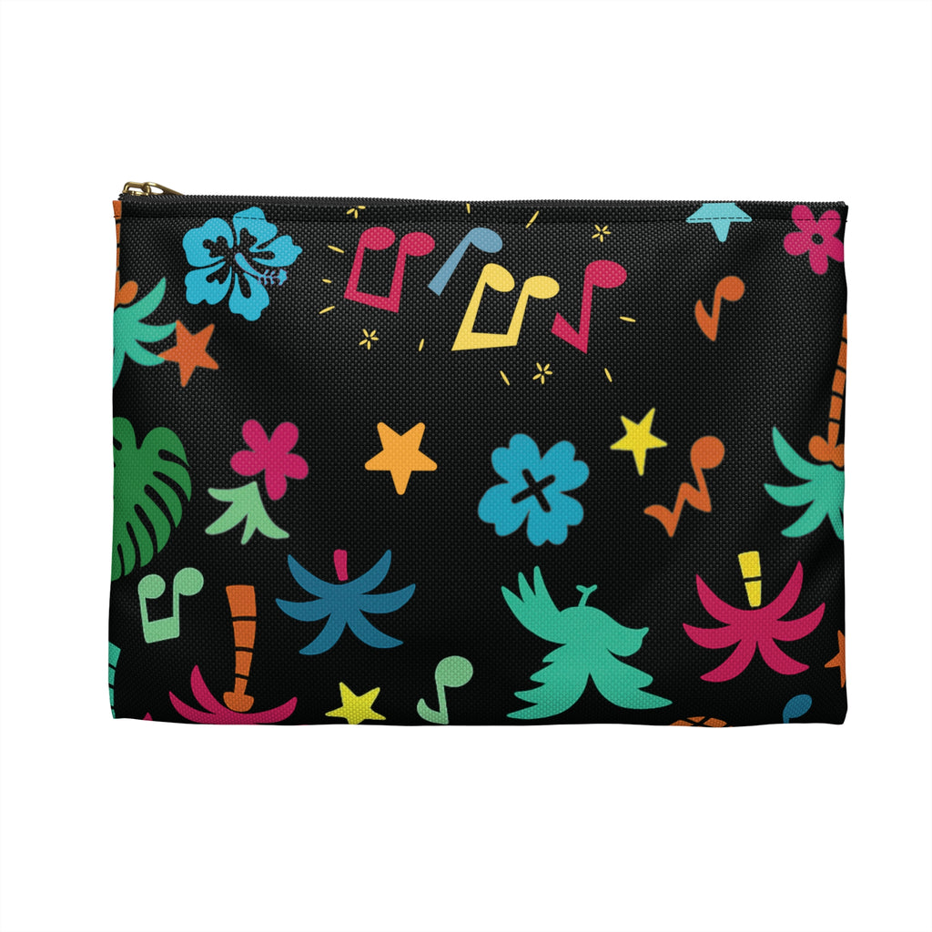 Soca Essentials Pouch - Colorful Accessory Case for Festivals, Travel, Beach Days, Gift Idea, Music Lovers - Irie Blues Boutique