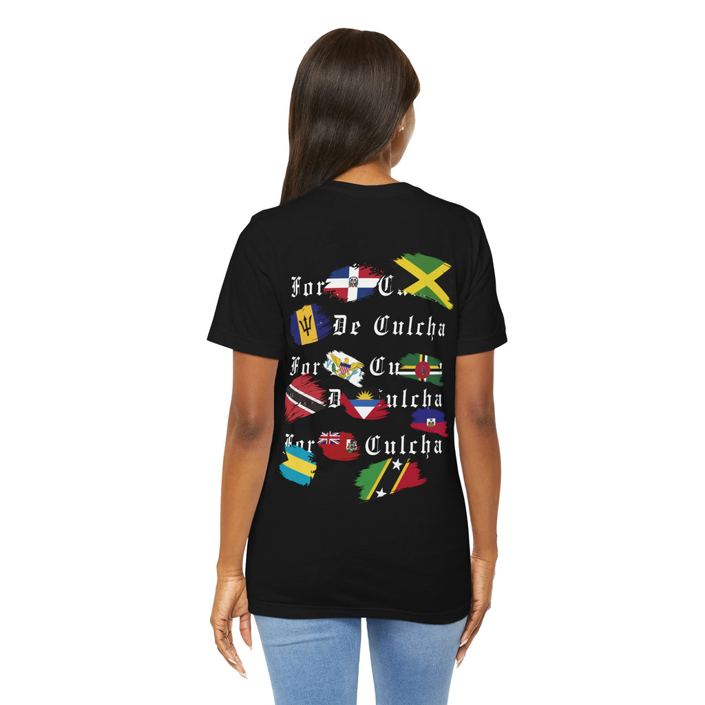For The Culture Caribbean Flags Unisex T-Shirt - Irie Blues Boutique
