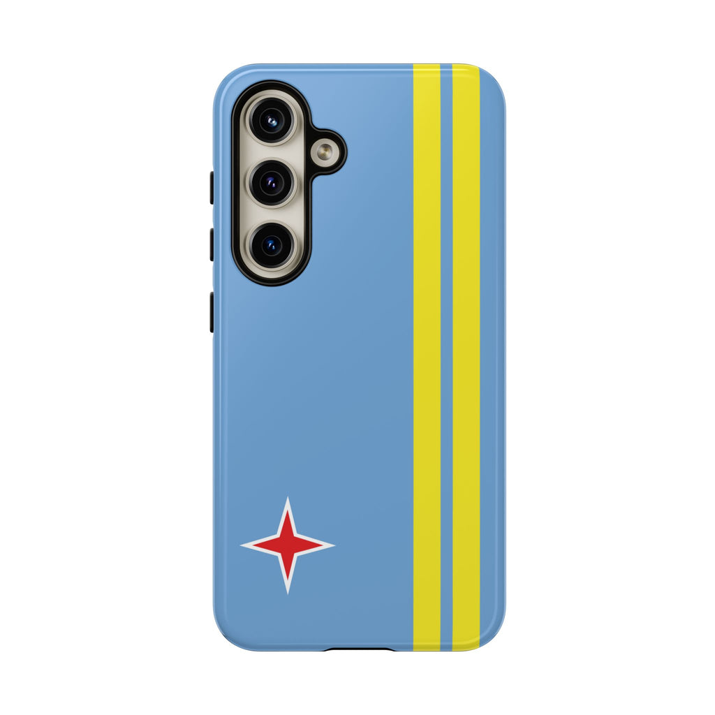 Aruba Flag Tough Phone Case - Irie Blues Boutique